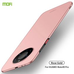 For Huawei Mate 40 Pro Mofi Frosted Pc Ultra-tynn Hard Case Rose Gold