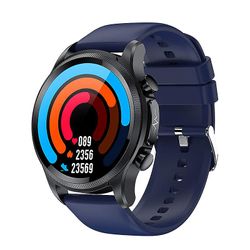 Smt 4 Smart Watch För Kvinnor Män 2024, Ip67 Vattentät Nyaste Full Pekskärm Bluetooth Fitness Tracker Smart Klocka -jjhp blå
