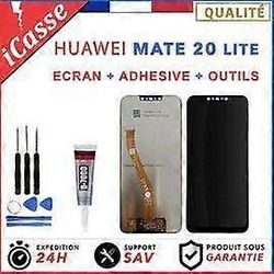 Ecran LCD + Vitre kosketus Huawei Mate 20 Lite Noir + Outils + liimakolle tyyli1551