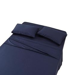 Handuo Sengetøj Sæt Mikrofiber Polyester Super Soft blå King