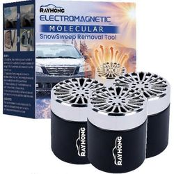 3kpl aurinko pakkasneste auto sähkömagneettinen molekyyli tuulilasi lumenpoistoikkuna lasi mikroaaltouuni jäänpoisto instrumentti