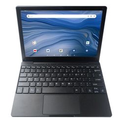 kannettava mini neliytiminen 10,1 tuuman mini pieni tietokone android netbook sisäänrakennettu langaton langallinen internetyhteys Musta