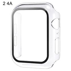 litelamg Watch Screen Protector Bubble Free Bubble Free PC Smart Watch Screen Protective Case til Apple Watch 6 / SE 2 4A