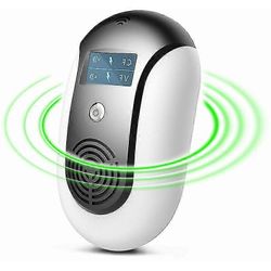 Ultraschall-Moskito-Repeller Ultraschall-Repeller Fr Mcken, Ameisen, Fliegen, Spinnen, Kakerlaken - Schwarz