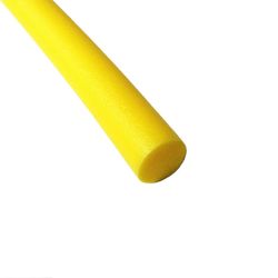 Keltainen EPE 7cm uima-altaan vaahtotikku - ympäristöystävällinen kelluva pyöreä tikku lapsille ja aikuisille