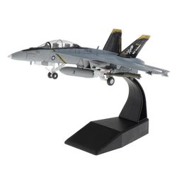 1/100 F/a-18 Strike Fighter Airplane Alloy Dispaly Stand Diecast Aircraft Model Mindesamling for venner