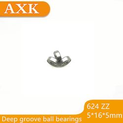 Top Fashion Specialtilbud 10stk / parti Miniature Deep Groove Kugleleje 625zz 5x16x5 Mm Til 3d Printer Gratis forsendelse