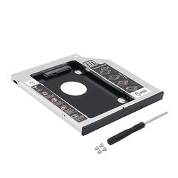 HDD-caddy-adapter 2. SSD-beslag 12,7/9,5/9,0 mm diskdrevsplads