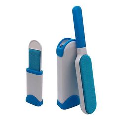 Lint Remover lemmikkieläinten karvanpoistoharjat kannettavat ja uudelleenkäytettävät taikasiveltimet Sininen Small