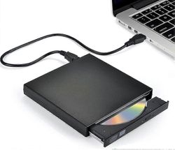 Ulkoinen DVD-asema CD-polttimella (yhdistelmä), USB-liitäntä