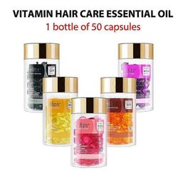 unbrand 50 kpl hiukset vitamiini keratiini kompleksi öljy hiusnaamio korjaa vaurioituneet hiukset seerumi Vaaleanpunainen 50 pc