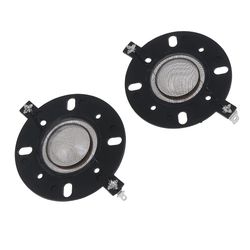 2 kpl kaiutin äänikela diskantti korjaussarja 25.5mm kalvo diskantti 4 tuumaa Läpinäkyvä