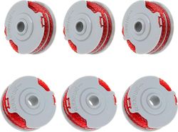 6 Pack Flymo Fly021 0.2cm 4.9m Dual Line spoler kompatibel med kontur 500 xt, Power Trim Mini Auto ST / XT / PLUS (6 spoler)