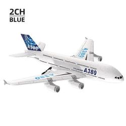 2023 est A380 kauko-ohjattava lentokone3CH 2.4G EPP kauko-ohjauskone kauko-ohjattava lentokone kiinteäsiipinen RTF RC -lentokonemalli lasten ulkole...