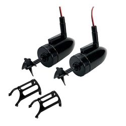 Syöttiveneen vedenalainen moottoripotkurit Venetarvikkeet DIY-modifioidut sarjat Flytec 2011-5 Fishing B:lle Musta