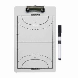 Lentopallon taktiikkalauta kuivapyyhkimismerkillä - 40x25cm valmennustyökalu Käsipallo 35cmx22cm