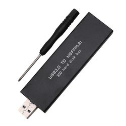 USB 3.0 til M.2 Ngff SSD Mobile Hard Disk Box Eksternt kabinetlager til
