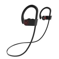 Bluetooth-kuulokkeet, langattomat kuulokkeet IPX7 vedenpitävät urheilukuulokkeet w / mic HD stereo hienkestävät in-ear-kuulokkeet kuntosali juoksuh...