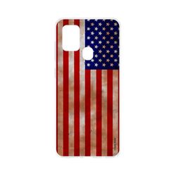 Crazy Kase Sag til Samsung Galaxy M31 Soft Flag Usa