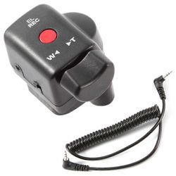 Zoom-ohjaus DSLR-videokameran kaukosäädin 2,5 mm:n jakkikaapeli Sony Panasonic LANC Jack R:lle musta