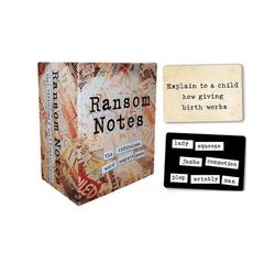 Ransom Notes - Naurettava sanamagneettijuhlapeli, 3+ pelaajaa