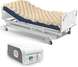 Vaihtuvapainepatja sängyn haavaumia varten, vuodetyyny sängyn haavaumien estämiseksi sairaalasängyssä sisältää puhallettavan ilmapatjan ja hiljaise...