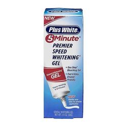 Plus White Pluss hvit 5 minutters premier hastighet bleking gel, 2.0 oz