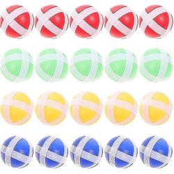 20kpl tikkataulu tahmeat pallot lasten tahmeat pallot lelujen heittopallot tikkapelit tarvikkeet-YuJia oletusarvo