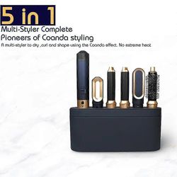 Uusi hiustenkuivaaja Multi Hair Styler 5 In1 Curling Ironusleather -laatikko Nahkalaatikko