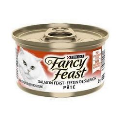 Fancy Feast lohen märkäruoka kissalle, 85 grammaa (24 kpl laatikko)