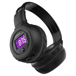 ZEALOT B570 HiFi Bluetooth-kuulokkeet stereo langattomat puhelut musiikkikuulokkeet tukevat FM-radio TF-kortti Musta