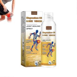 1-3x magnesiumöljy mehiläismyrkkynivelten parantava suihke, mehiläismyrkkysuihke, mehiläismyrkkynivel- ja luuhoitosuihke, nivelhierontasuihke lihas...