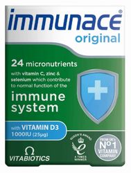 Vitabiotics Vitabiootit Immunace Extra Protection, 30 Tablettia