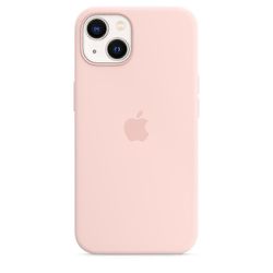 Iphone 11 silikone taske Kridt pink med MagSafe