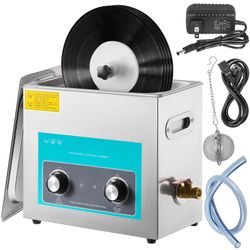 Vevor Ultralyd Vinyl Record Cleaner 6L 40kHz vinyl ultralyd rengjøringsmaskin