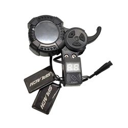 Sähköskootterin näyttö laukaisee LED-kaasupolkimen kaasu ja NFC-kortti VSETT 8: lle 8 + 9 9+ ZERO 8: lle 9 10 8X 10X Z8PRO: lle Musta