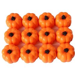 Kissqiqi Halloween 12 Pack Led Pumpkin Lights, Halloween dekorationer farve 3