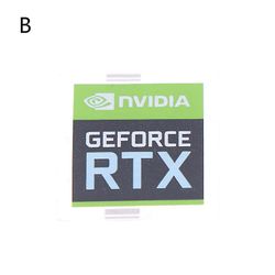 Rtx 3090ti 3080ti 3070 3060 työpöydän tarra kannettavan tietokoneen näytönohjaimen etiketti B-5PCS