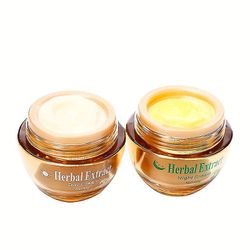 2 i 1 Herbal Extract Whitening Freckle Cream Set Herbal Extract For fuktighetsgivende og øm hud lysne huden sløvhet og mørke flekker