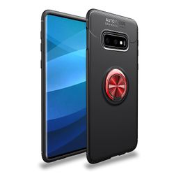 Iskunkestävä pehmeä geelikotelo Samsung S10 Plus -laitteelle - metallinen rengasjalusta, korkealaatuinen, naarmuuntumaton, luistamaton, pölytiivis,...