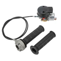 Kaasuttimen kaasukahvan vaijerisarja 49cc 60cc 66cc 80cc 2-tahtimoottorilla varustettuihin polkupyöriin