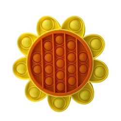 Sevenprin Solsikkeboble push pop fidget legetøj Orange