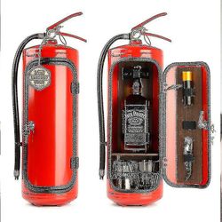 Ah Xing Mini Bar Vinskap Brannslukningsapparat Form Vinskap Lagring Dekorasjon
