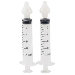 2kpl 10ml ruisku vauvan nenän kastelulaite silikoni vauva vauva nenän puhdistus kastelulaite