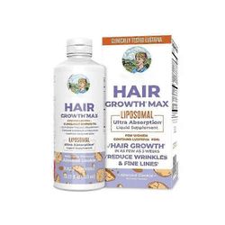 UUSI Mary Ruths Naisten hiusten kasvu MAX Lipsomal Lustrivalla (15.22 Fl Oz.)