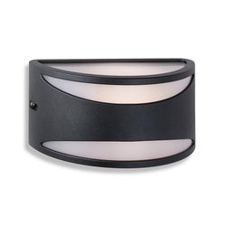 Firstlight Lighting Meridian 1 Lys væg lys - 60W sort IP65, E27