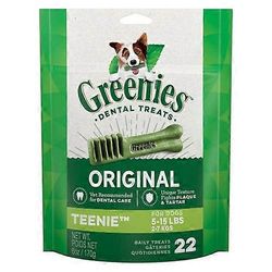Greenies Original Dental Dog Chews, Teenie - 22 herkkua - (Koirat 5-15 paunaa)