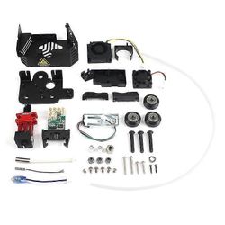 3d-tulostimen osat suulakepuristinsarja, täysin koottu suulakepuristimen hotend-sarja kannella