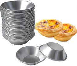 24 pakkausta munatorttu muotteja pieni piirakka tartlets jälkiruoka muotti pannuja Tin Puto Cup Bakeware Muffin Cupcake Cake Cookie Muotti Leivonta...
