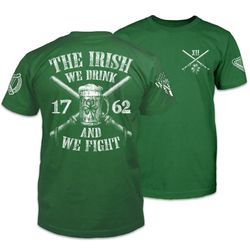 2023 T-shirt til mænd Irsk kløver 3d-udskrivning St. Patrick's Day kortærmet T-shirt Mænd RGC2317114 M